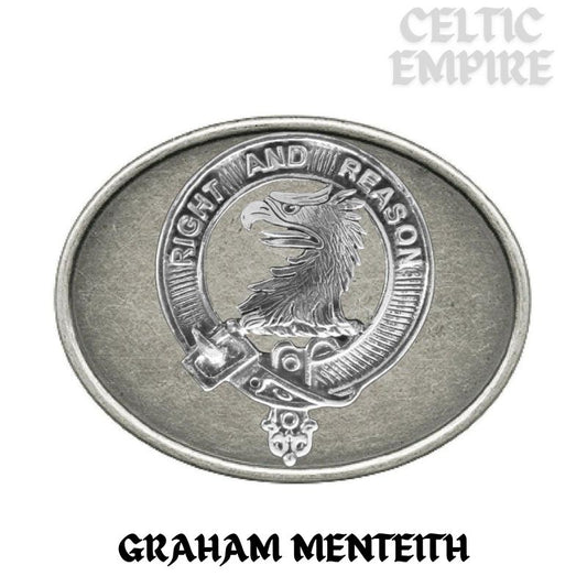 Graham Menteith Family Clan Crest Regular Buckle
