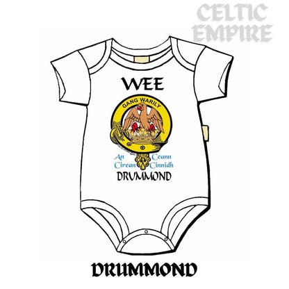 Drummond Scottish Family Clan Crest Baby Jumper