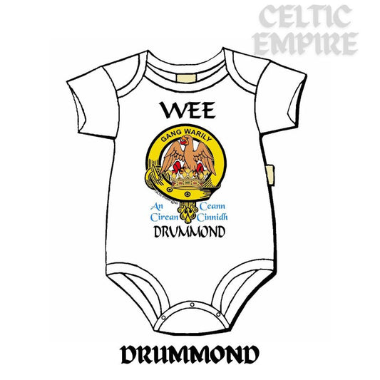 Drummond Scottish Family Clan Crest Baby Jumper