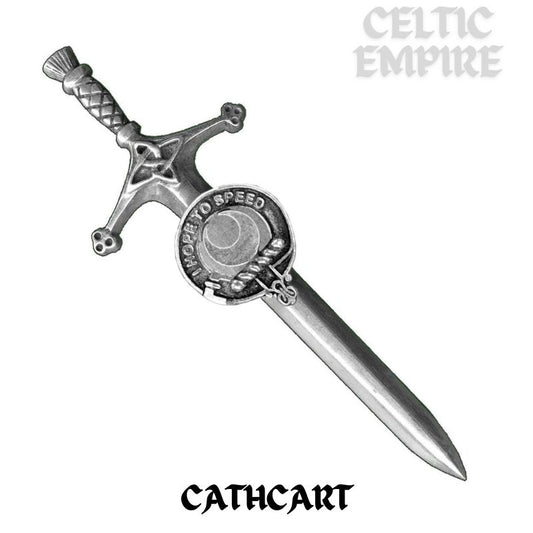 Cathcart Family Clan Crest Kilt Pin, Scottish Pin