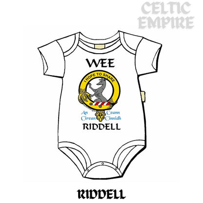 Riddell Scottish Family Clan Crest Baby Jumper