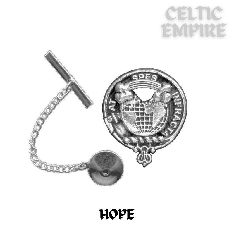 Hope Family Clan Crest Scottish Tie Tack/ Lapel Pin