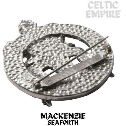 MacKenzie Seaforth Family Clan Crest Scottish Cap Badge