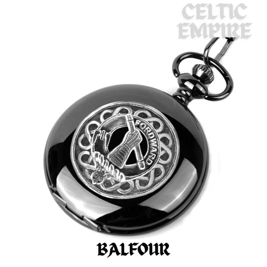 Balfour Scottish Family Clan Crest Pocket Watch