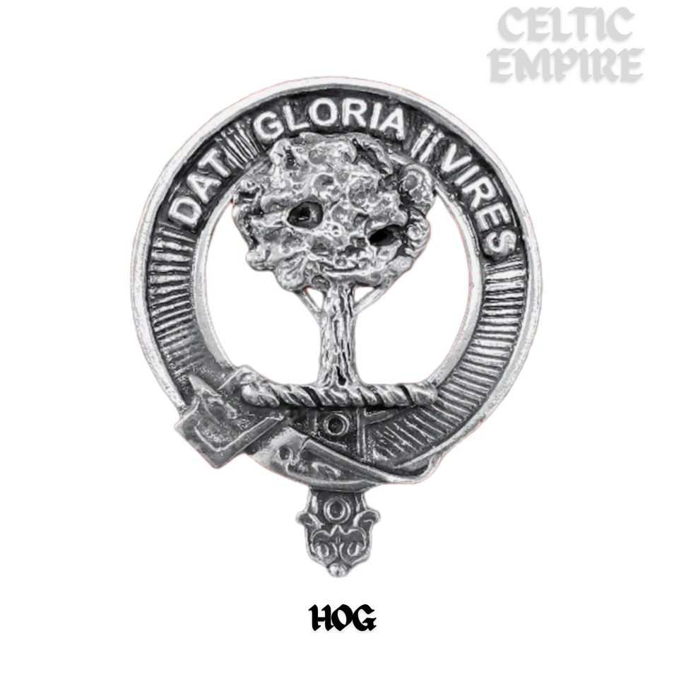 Hog Scottish Family Clan Crest Badge Dress Fur Sporran