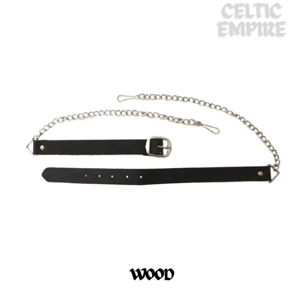 Wood Scottish Family Clan Crest Badge Dress Fur Sporran