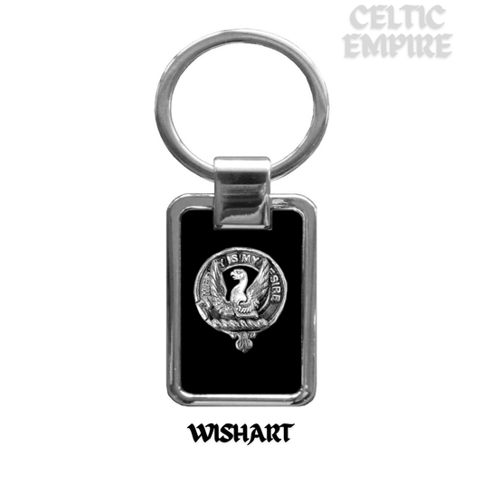 Wishart Family Clan Stainless Steel Key Ring