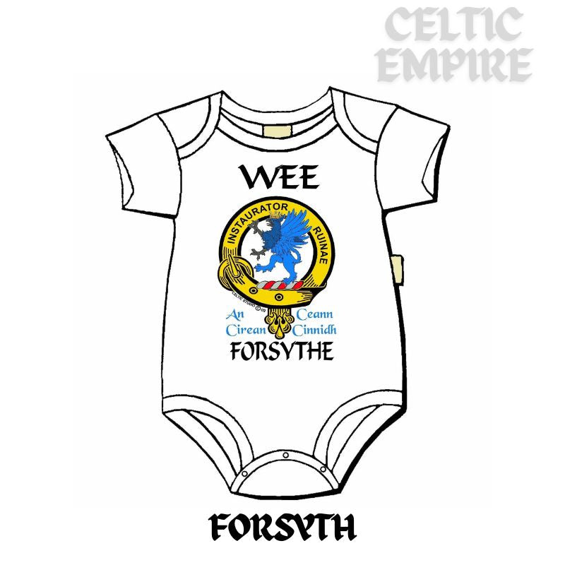 Forsythe Scottish Family Clan Crest Baby Jumper