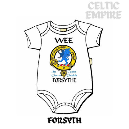 Forsythe Scottish Family Clan Crest Baby Jumper