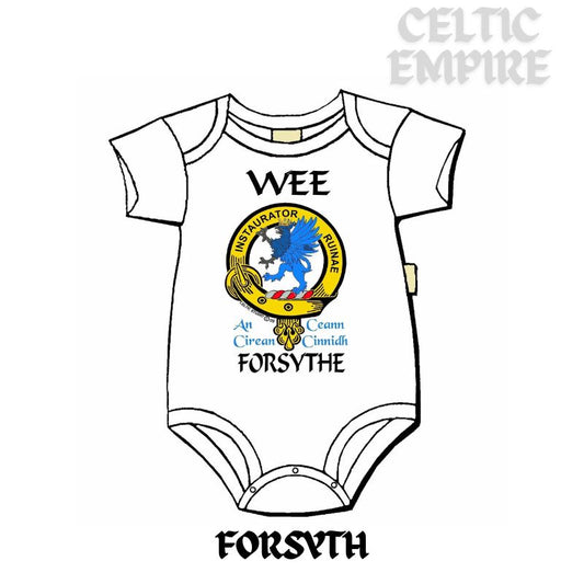 Forsythe Scottish Family Clan Crest Baby Jumper