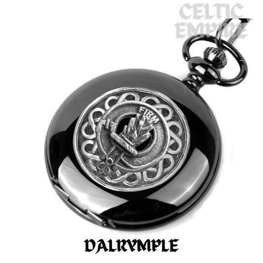 Dalrymple Scottish Family Clan Crest Pocket Watch