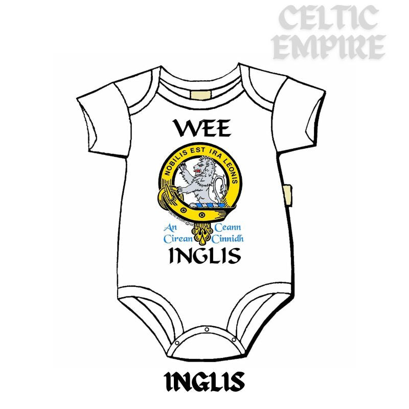 Inglis Scottish Family Clan Crest Baby Jumper