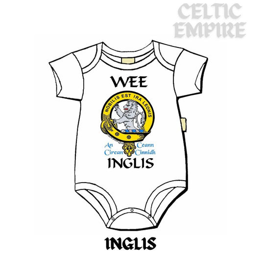 Inglis Scottish Family Clan Crest Baby Jumper