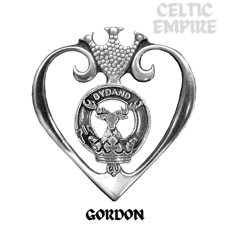 Gordon Family Clan Crest Luckenbooth Brooch or Pendant