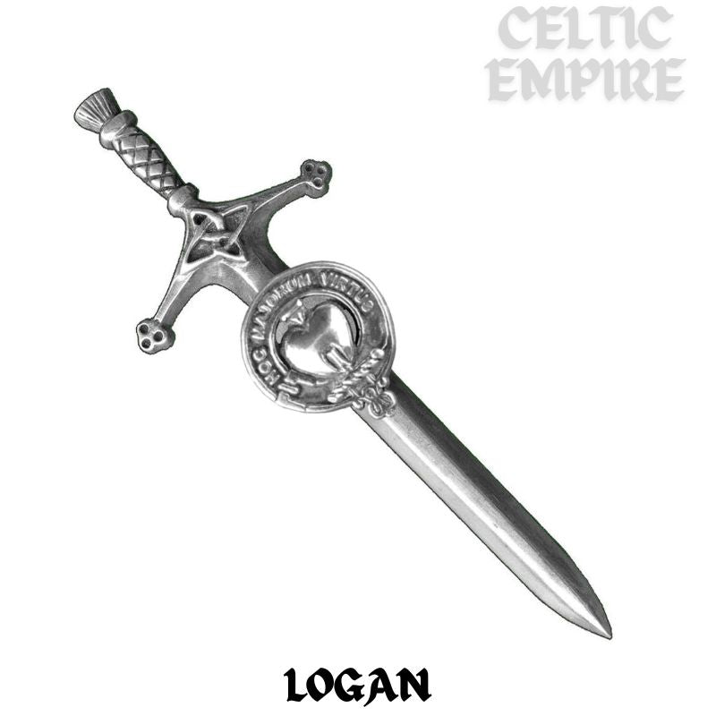 Logan Family Clan Crest Kilt Pin, Scottish Pin