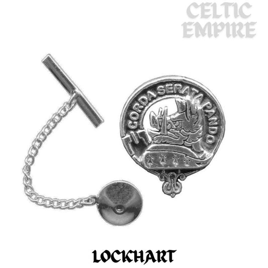 Lockhart Family Clan Crest Scottish Tie Tack/ Lapel Pin