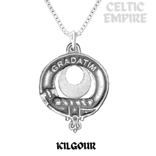 Kilgour Family Clan Crest Scottish Pendant