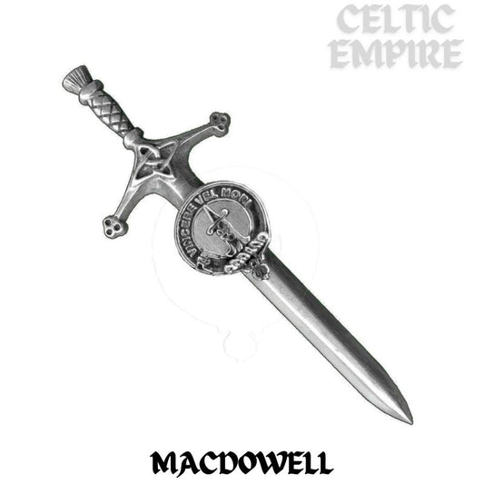 MacDowall Family Clan Crest Kilt Pin, Scottish Pin