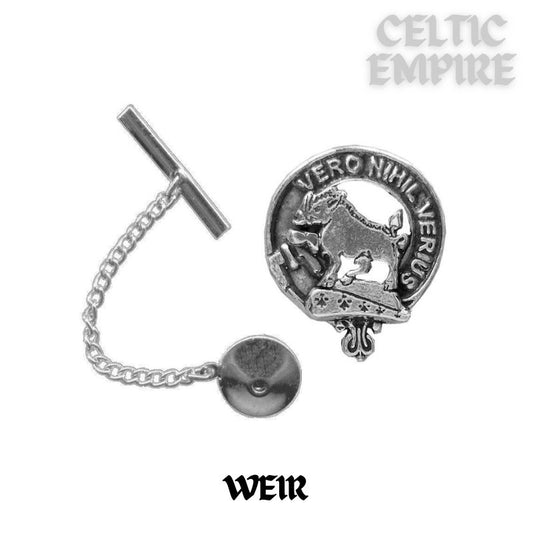 Weir Family Clan Crest Scottish Tie Tack/ Lapel Pin