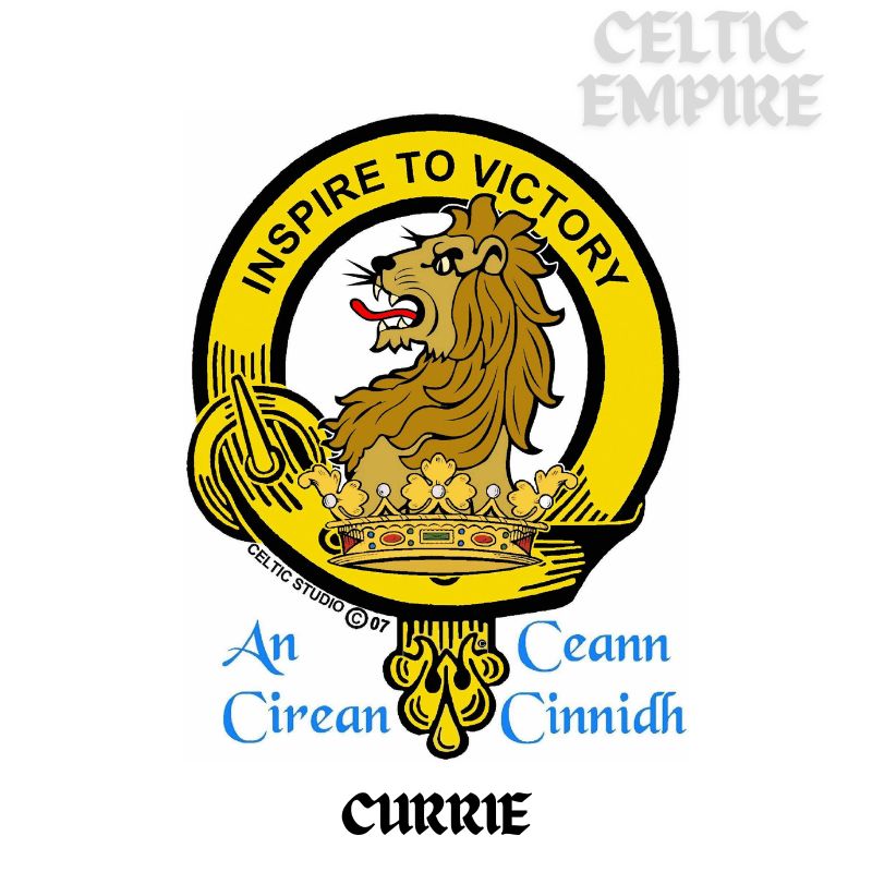 Currie Scottish Family Clan Crest Baby Jumper