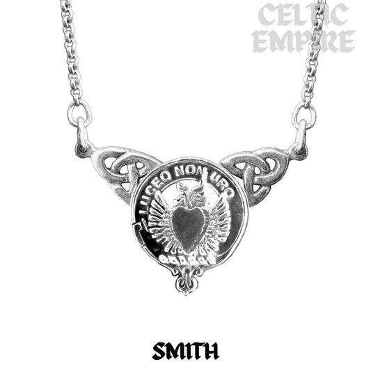 Smith Family Clan Crest Double Drop Pendant