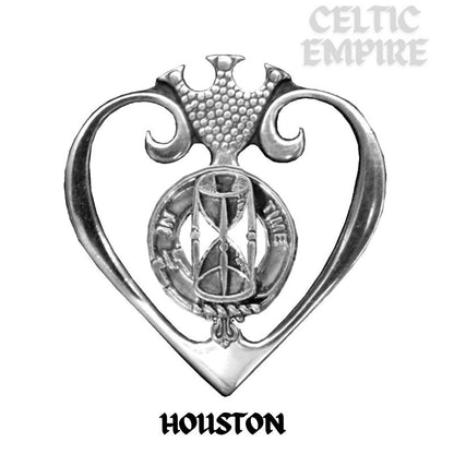 Houston Family Clan Crest Luckenbooth Brooch or Pendant