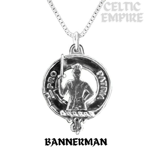 Bannerman Family Clan Crest Scottish Pendant