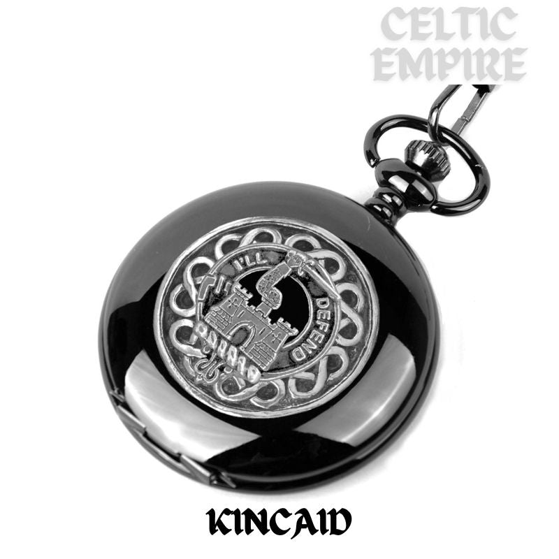 Kincaid Scottish Family Clan Crest Pocket Watch