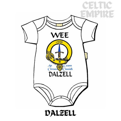 Dalzell Scottish Family Clan Crest Baby Jumper