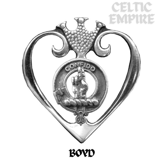 Boyd Family Clan Crest Luckenbooth Brooch or Pendant