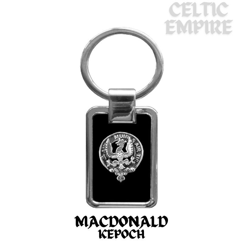 MacDonald (Keppoch) Family Clan Stainless Steel Key Ring