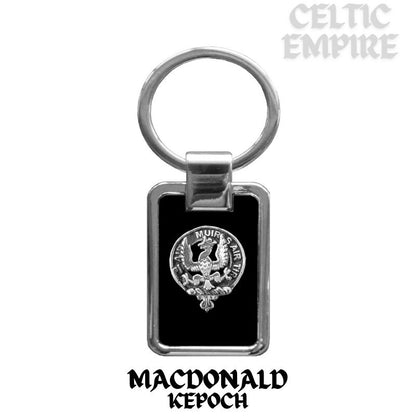 MacDonald (Keppoch) Family Clan Stainless Steel Key Ring