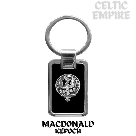 MacDonald (Keppoch) Family Clan Stainless Steel Key Ring