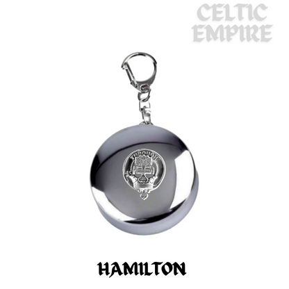 Hamilton Scottish Family Clan Crest Folding Cup Key Chain