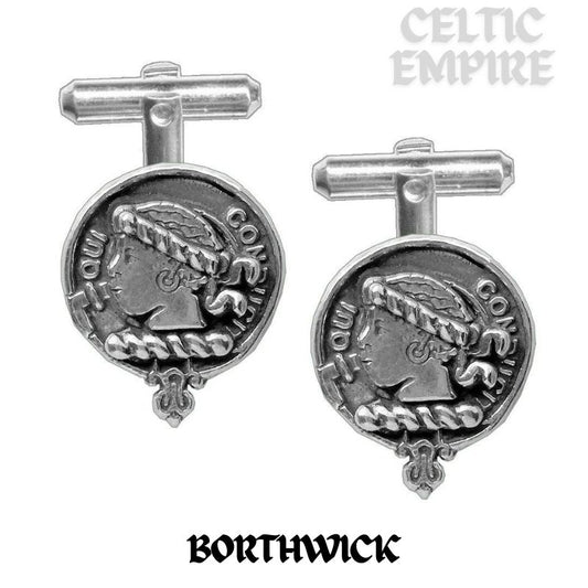 Borthwick Scottish Family Clan Crest Cufflinks