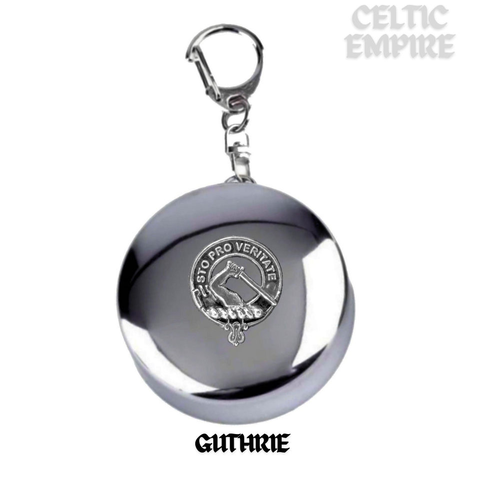 Guthrie Scottish Family Clan Crest Folding Cup Key Chain