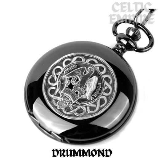 Drummond Scottish Family Clan Crest Pocket Watch