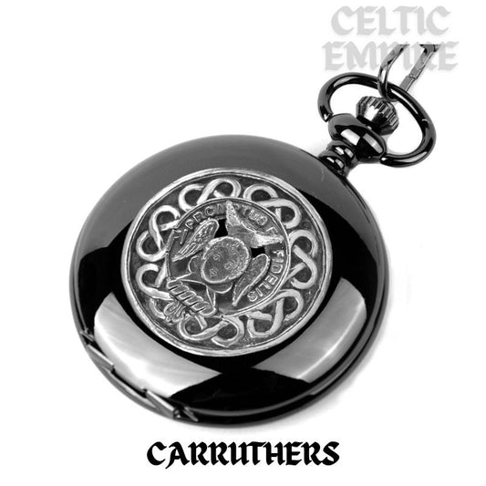 Carruthers Scottish Family Clan Crest Pocket Watch