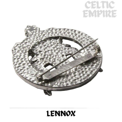 Lennox Family Clan Crest Scottish Cap Badge