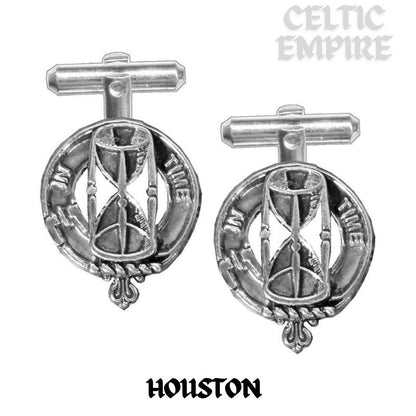 Houston Scottish Family Clan Crest Cufflinks