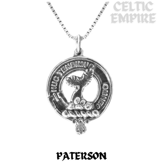 Paterson Family Clan Crest Scottish Pendant