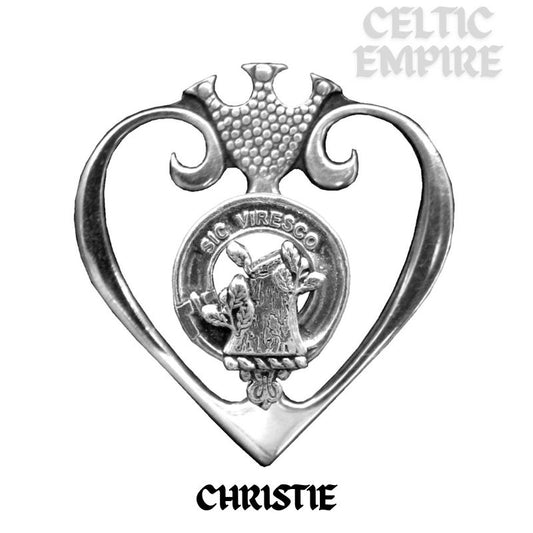 Christie Family Clan Crest Luckenbooth Brooch or Pendant