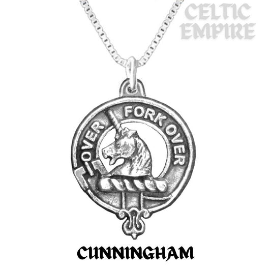 Cunningham Family Clan Crest Scottish Pendant