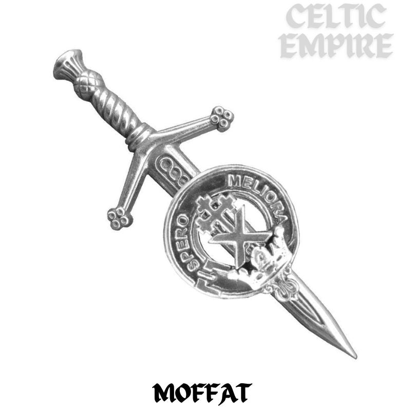 Moffat Scottish Small Family Clan Kilt Pin