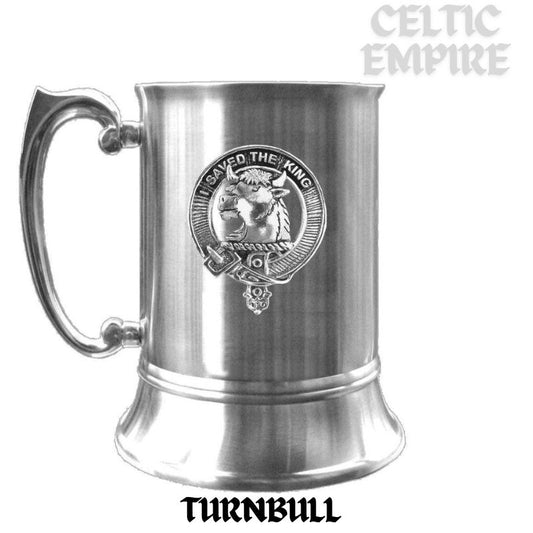 Turnbull Scottish Family Clan Crest Badge Tankard