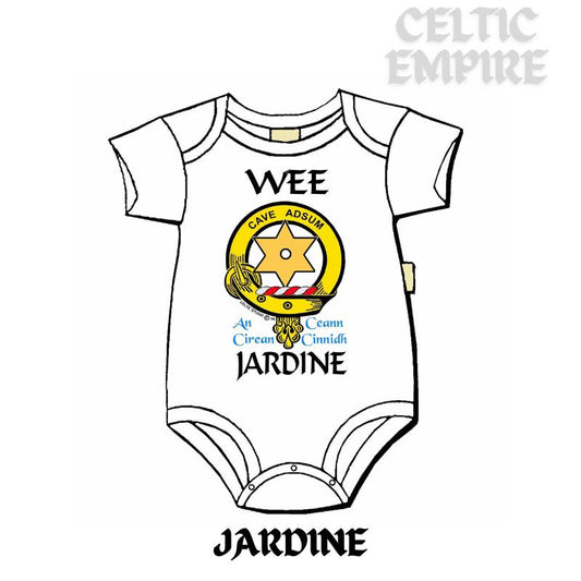 Jardine Scottish Family Clan Crest Baby Jumper