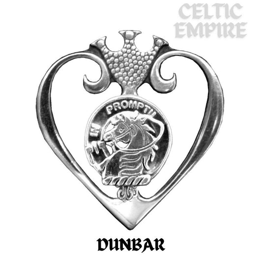 Dunbar Family Clan Crest Luckenbooth Brooch or Pendant