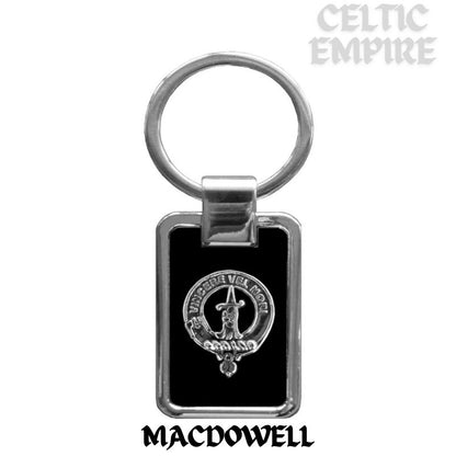 MacDowell Family Clan Stainless Steel Key Ring