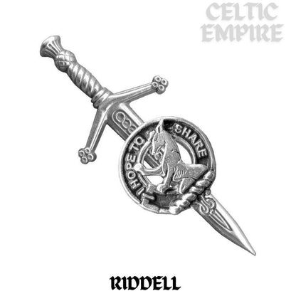 Riddell Scottish Small Family Clan Kilt Pin