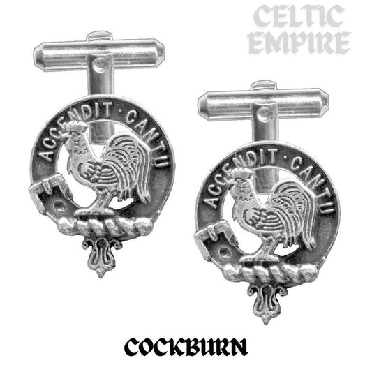 Cockburn Scottish Family Clan Crest Cufflinks